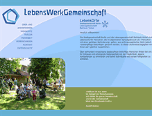 Tablet Screenshot of lebensorte.de